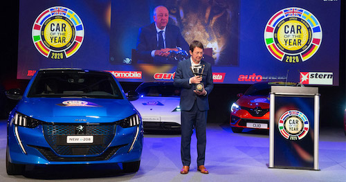 Peugeot 208 car of the year 2020